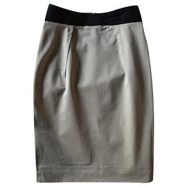 Red Valentino Tulpenrock Beige Baumwolle