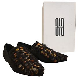 Ballerine SANAYI 313 in pelle nera