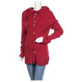 Cinzia Rocca Strickjacke aus Merinowolle Rosa - Autre Marque