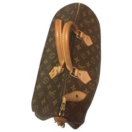 Borsa a mano Louis Vuitton Speedy 35 Marrone Scuro