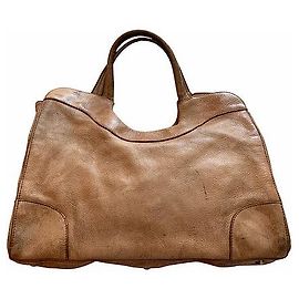 Borsa a spalla Furla in pelle marrone chiaro