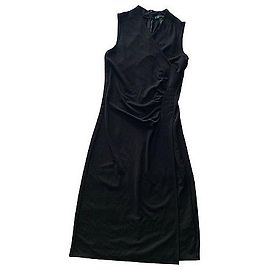 Abito nero Ralph Lauren in rayon XS