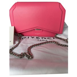 Borsa a mano Givenchy Bow Cut in pelle rosa