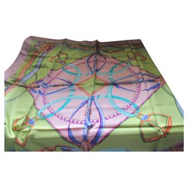 Sciarpa quadrata in seta Renard Multicolore - Autre Marque