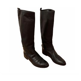 Chanel vintage 90stivali da equitazione con Chanel