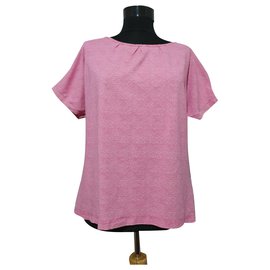 Blusa Marimekko Rosa Algodón Elastano XL