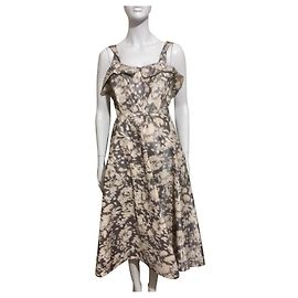 Acne Abito Lillian con stampa Ikat