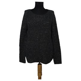 Filippa K Pullover Grau Mohair und Wolle