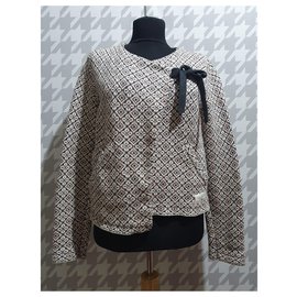 Odd Molly Strickjacke aus Baumwolle mehrfarbig