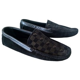 Mocassino HockenHeim Nero Slip on, Scamosciato - Louis Vuitton