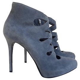 Botas Le Silla Antracita de Gamuza 38.5