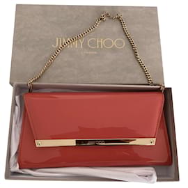 Borsa Jimmy Choo in vernice rosa