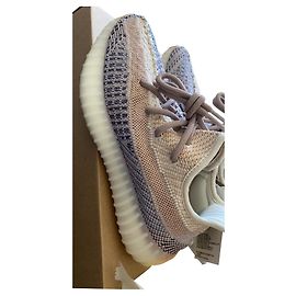 Sneakers Yeezy Boost 350 V2 Beige in Tela