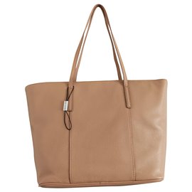 Borsa shopping Marc Jacobs in pelle beige