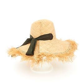 Autre Marque Lola Hats Strohhut Khaki Größe 57
