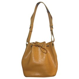 Louis Vuitton Borsa Noé in pelle Epi gialla