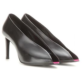 Décolleté Balenciaga in pelle nera 12cm