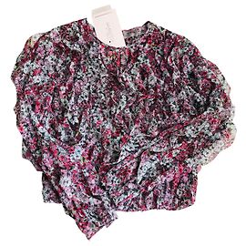 Giambattista Valli Seidentop mit Blumenmuster