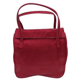 Mini borsa Gucci rossa in satin