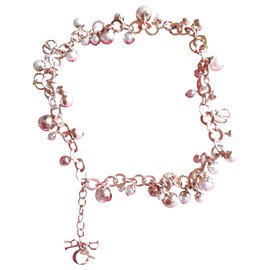 Bracciale Dior in perle con finiture dorate