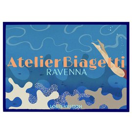 Affiche Louis Vuitton Atelier Biagetti Anemona Table