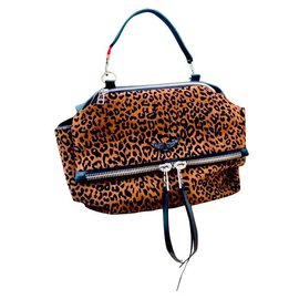 Borsa Zadig & Voltaire reversibile nera e leopardata, new