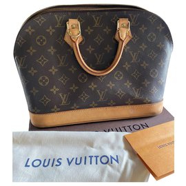 Borsa Louis Vuitton Alma MM Monogram Canvas