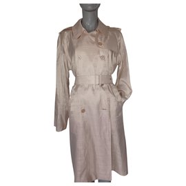 Gabardina Nina Ricci Rosa Blanco