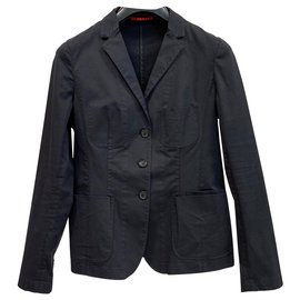 Giacca in cotone blu navy - Prada