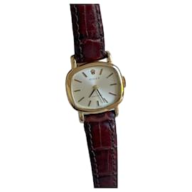 Rolex vintage da donna Orchid 18K oro giallo