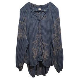 Camicia By Timo a pois oversize in viscosa M - Autre Marque