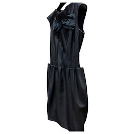 Louis Vuitton schwarzes Minikleid