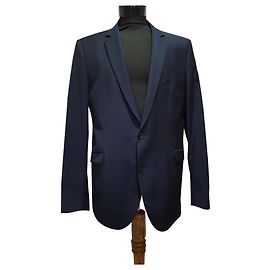 Autre Marque Blazer blu in lana Strellson Taglia 54