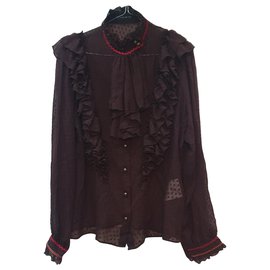 Etro camicia seta pois boho chic