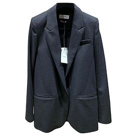 Blazer Isabel Marant Etoile de lana gris oscuro