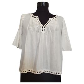 Camicetta Ralph Lauren Denim & Supply Bianca Cotone Viscosa