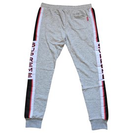 Supreme Sporthose Grau Baumwolle XL