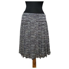 Falda midi de seda Tory Burch