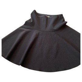 Falda skater azul marino Gerard Darel