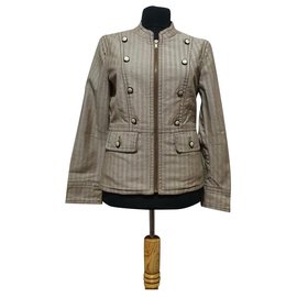 Chaqueta Marc by Marc Jacobs Beige Marrón Algodón