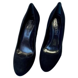 Alexander McQueen Décolleté in scamosciato nero 38 - Alexander Mcqueen