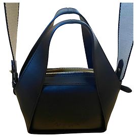 Stella Mc Cartney Borsa a mano Tote piccola in eco nylon nero