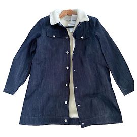Christian Dior Jeansmantel Dunkelblau
