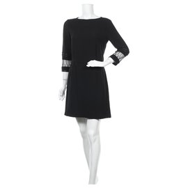 Sessun Kleid Schwarz Größe L