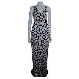 Diane Von Furstenberg Dvf Marlene Seiden-Maxikleid mit Shibori-Print