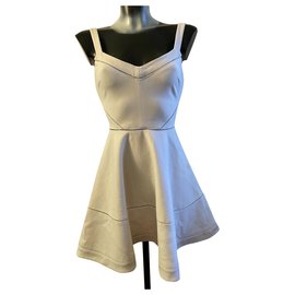 Vestido trapecio Elizabeth And James Blanco