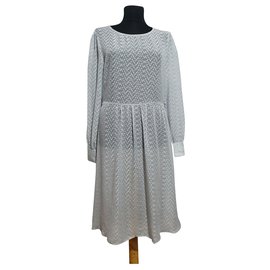 Bruuns Bazaar Zofira Luzia Kleid Pastellblau