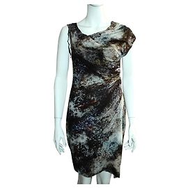 Helmut Lang Bodycon Kleid mit Raffung