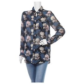 Camisa Ganni de flores en viscosa M
