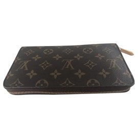 Louis Vuitton Zippy Organize Portemonnaie Monogram Canvas Braun